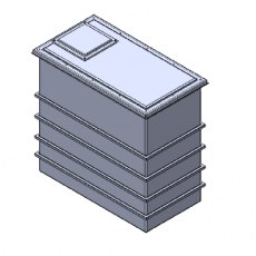 4001 Litre GRP Water Tank