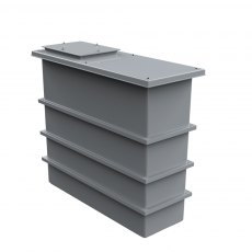 1050 Litre GRP Water Tank, Insulated