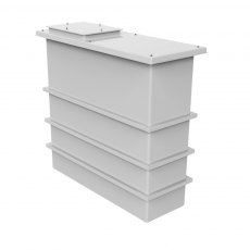 1125 Litre GRP Water Tank, Insulated