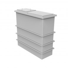 1125 Litre GRP Water Tank, Insulated