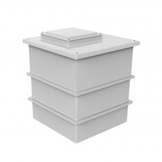 1220 Litre GRP Water Tank, Insulated