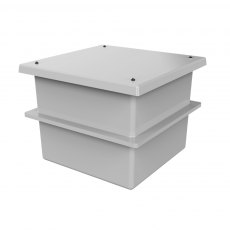 125 Litre GRP Water Tank - Two Piece Insulated