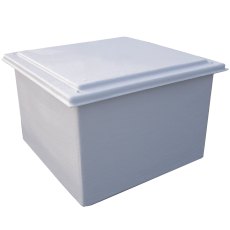 125 Litre GRP Hot Water Tank, Insulated 50mm