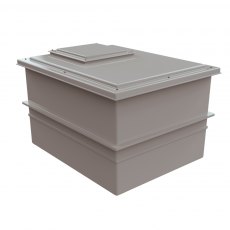 1364 Litre GRP Water Tank - Two Piece Insulated