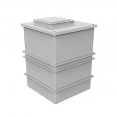 1501 Litre GRP Water Tank - Two Piece Insulated