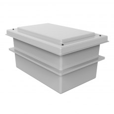 160 Litre GRP Water Tank - Two Piece Insulated