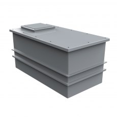 2000 Litre GRP Water Tank - Two Piece Insulated