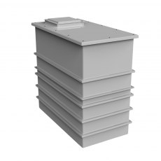 4001 Litre GRP Water Tank - Two Piece Insulated