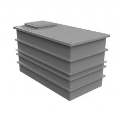 2500 Litre GRP Water Tank - Two Piece Insulated