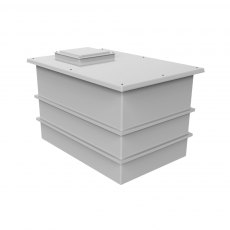 2726 Litres GRP Water Tank, Insulated