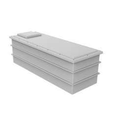 3000 Litre GRP Water Tank, Insulated