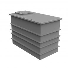 3001 Litre GRP Water Tank - Two Piece Insulated