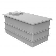 3636 Litre GRP Water Tank, Insulated