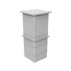 375 Litre GRP Water Tank - Two Piece Insulated
