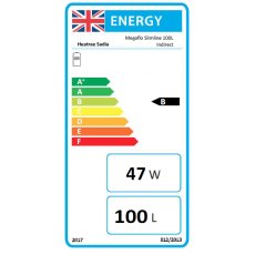 Megaflo Eco 100 Litre Slimline Indirect Unvented Hot Water Cylinder