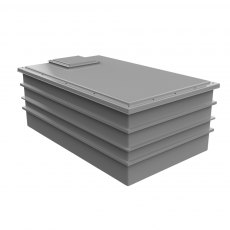 3750 Litre GRP Water Tank - Two Piece Insulated
