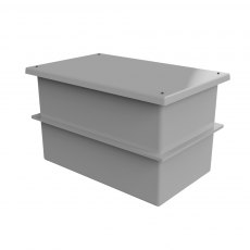 454 Litre GRP Water Tank - Two Piece Insulated