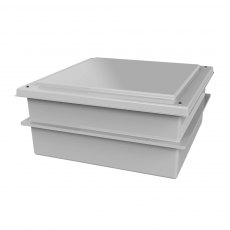 500 Litre GRP Water Tank - Two Piece Insulated