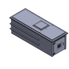 2000 Litre GRP Pump Enclosure with built in Tank, AG air gap 3000-2000