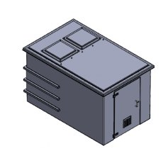 2250 Litre GRP Pump Enclosure with built in Tank, AG air gap 5625-2250