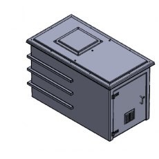 1250 Litre GRP Pump Enclosure with built in tank and Twin pump 160L/Min Max 2501-1250