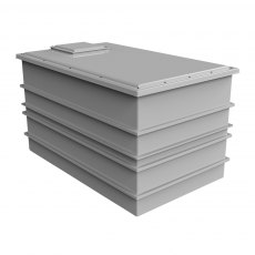 5625 Litre GRP Water Tank - Two Piece Insulated