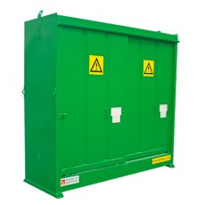 Steel Chemstor Secure Store - CS4 - To hold up to 48 x 25L Drums