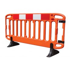 Frontier 2m Road Traffic Barrier with Anti-Trip Feet - Orange (40pk Pallet £45 per unit)