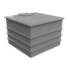 6001 Litre GRP Water Tank, Insulated