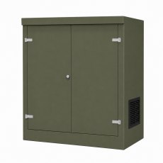 GRP Enclosure - 1210mm x 515mm x 1260mm - Double Door (0018427)
