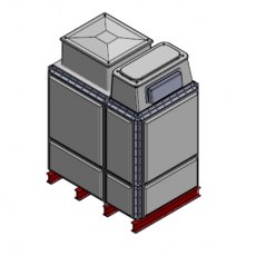 3130 Litre GRP Sectional Water Tank, Totally Internally Flanged, Divided, AB Airgap