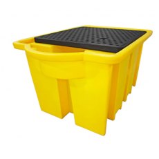 Nestable IBC Spill Pallet with Drip Tray