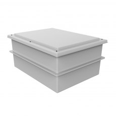 680 Litre GRP Water Tank - Two Piece Insulated