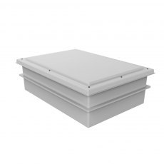 750 Litre GRP Water Tank - Two Piece Insulated