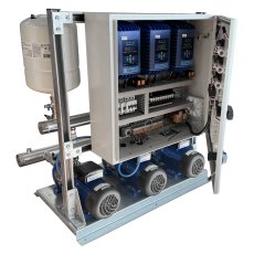 Ebara Triple Variable Speed Booster Set, 150l/min @ 4.5 Bar With BMS Panel