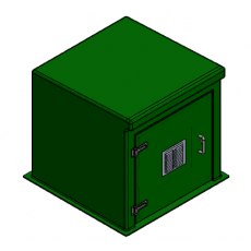 GRP Booster Set Enclosure PWH-1x1x1