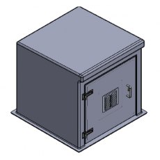 GRP Booster Set Enclosure PWH-1x1x1