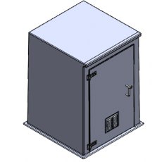 GRP Booster Enclosure PWH-1x1x1.5