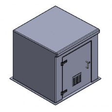 GRP Booster Enclosure PWH-1.2x1.2x1.2