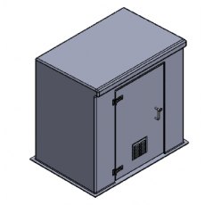 GRP Booster Set Enclosure PWH-1.5x1x1.5