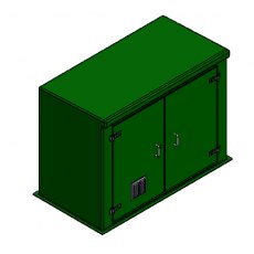 GRP Booster Set Enclosure PWH-2x1x1.5