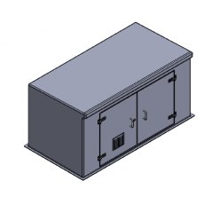 GRP Booster Set Enclosure PWH-2x1x1