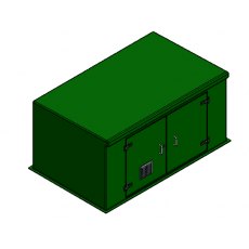 GRP Booster Set Enclosure - PWH2.5x1.5x1