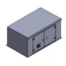 GRP Booster Set Enclosure - PWH2.5x1.5x1