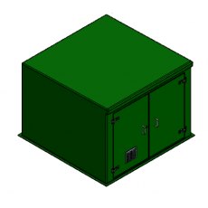 GRP Booster Set Enclosure PWH-2x2x1.5