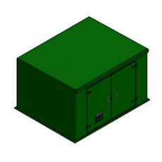 GRP Booster Set Enclosure PWH-2.5x2x1.5