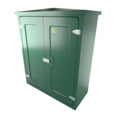 GRP KD-5 Roadside Double Door Cabinet - 1105mm x 680mm x 1320mm
