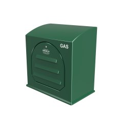 GRP Gas Meter Enclosure - Wall Mounted - GC2-WM