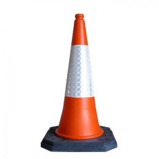 Traffic Cone, 75cm, 30', 2 Piece