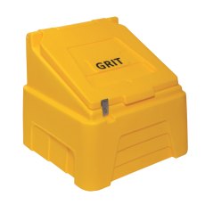 200 Litre Plastic Salt Bin, Yellow